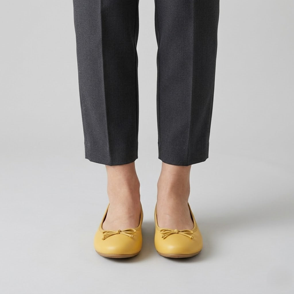 Ballerines jaunes
