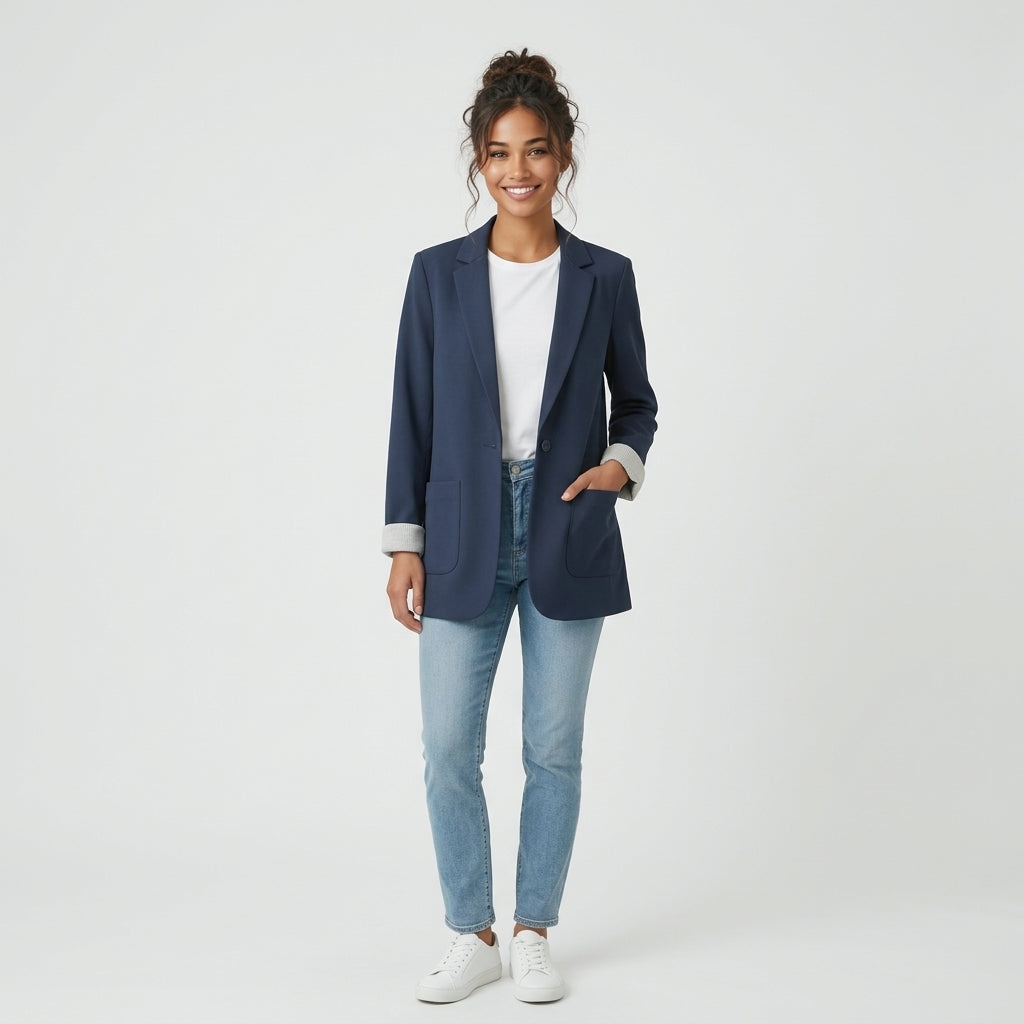 Blazer Bleue